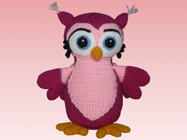 Crochet Pattern Eulora the owl
