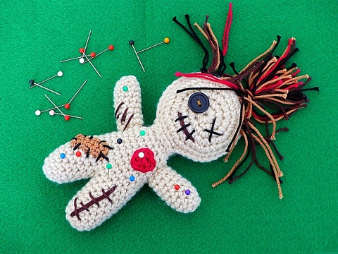 Celeste, the friendly Voodoo-Doll - Amigurumi Crochet Pattern