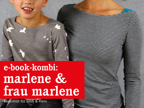 Marlene & FrauMarlene Kombi - Shirt für Mädchen und Damen