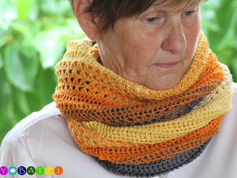 Häkelanleitung Loop // mit Farbverlaufswolle