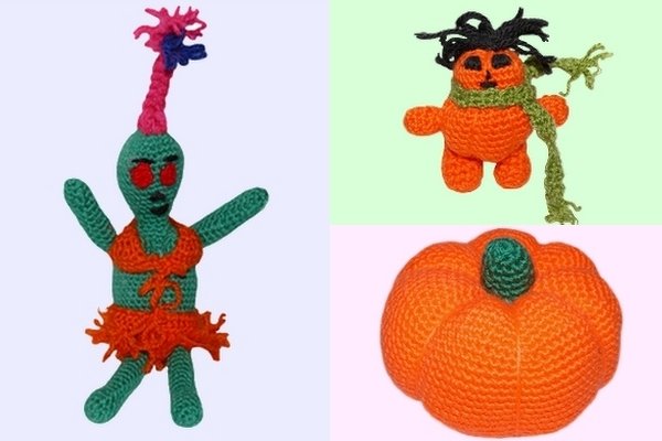 Häkelanleitung Halloween - 3 in 1