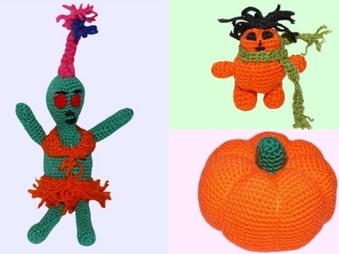Häkelanleitung Halloween - 3 in 1