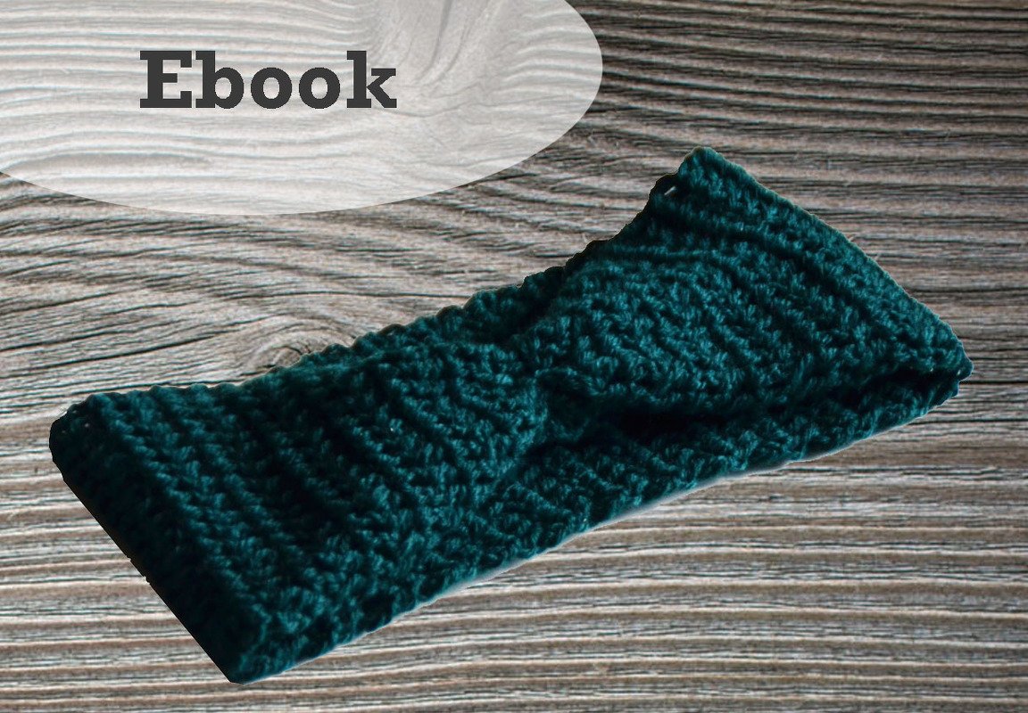 Häkelanleitung Turban Stirnband