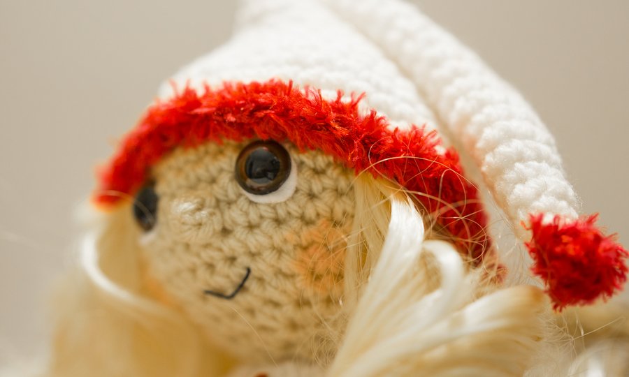 Mrs. X-Mas Weihnachtspuppe Häkelanleitung