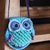 Owl bag "Blue Dreams"