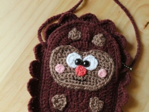 Igel Umhängetasche/Brustbeutel