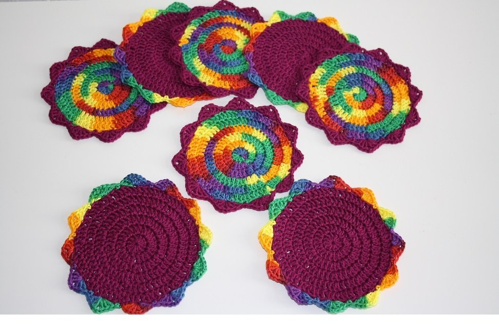 Häkelanleitung Untersetzer - Bild 2