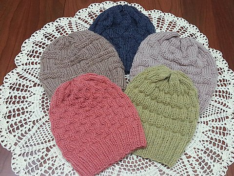 5 Strickmützen Anleitungen Damen und Herren 52-56cm