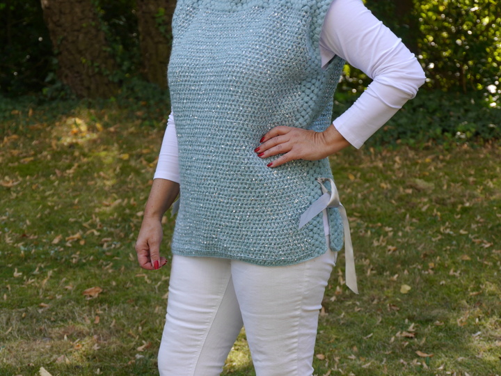 Häkelanleitung Poncho unisize Winter Kollektion no.1