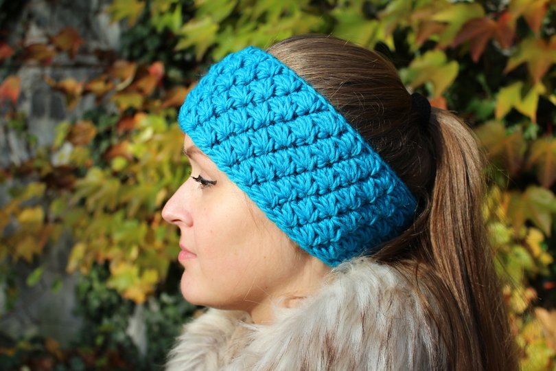 "Express" gehäkeltes Stirnband, PDF-Anleitung