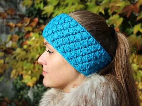 "Express" Stirnband häkeln PDF-Anleitung