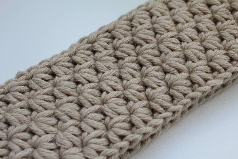 "Express" gehäkeltes Stirnband, PDF-Anleitung