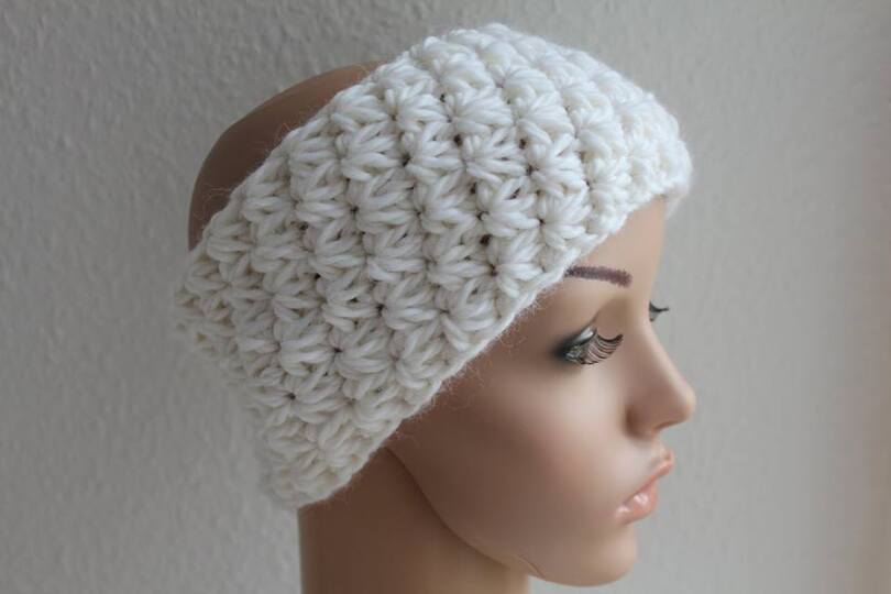 "Express" Stirnband häkeln PDF-Anleitung