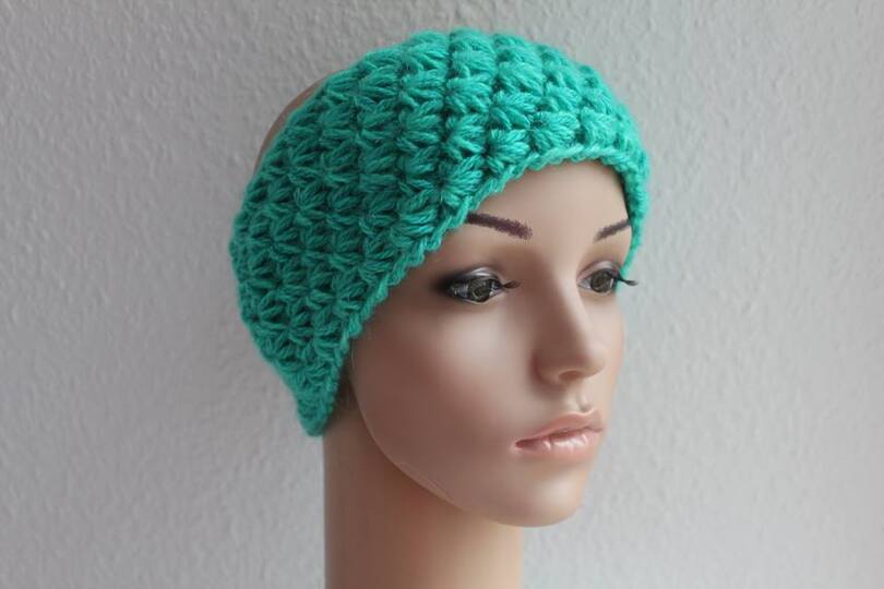 "Express" Stirnband häkeln PDF-Anleitung