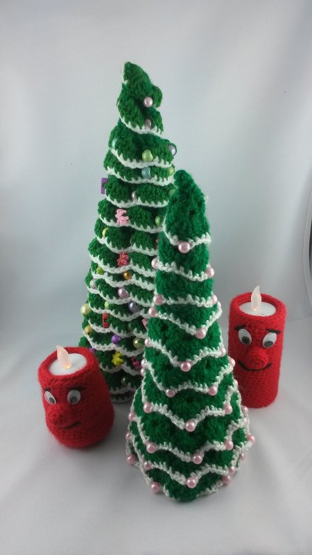 Lustige Weihnachtsdekoration - Häkelanleitung