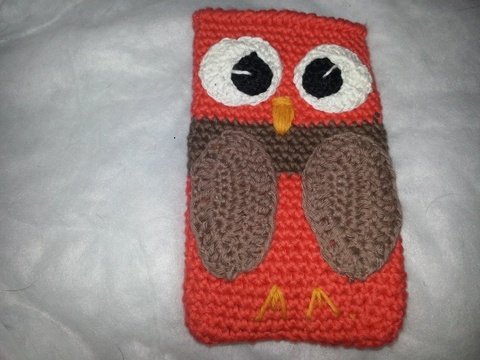 Handytasche/Socke "Eule"