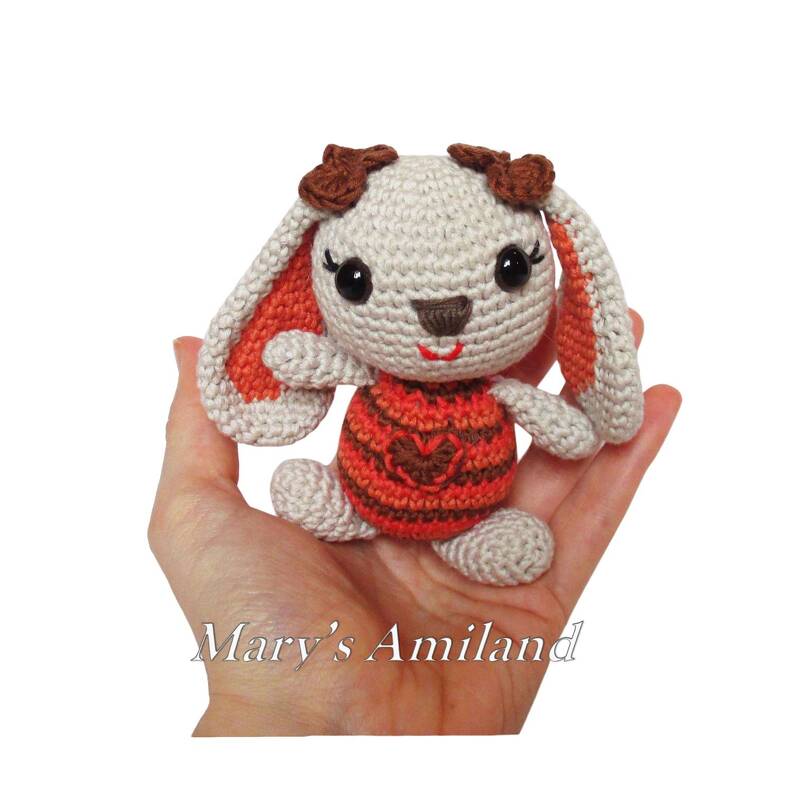 Girl and Boy Bunnies The Amis - Amigurumi Crochet Pattern - Digital Download - Image 4