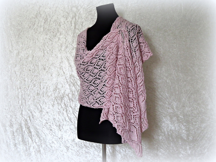Knitting pattern shawl, scarf, wrap Ithilien