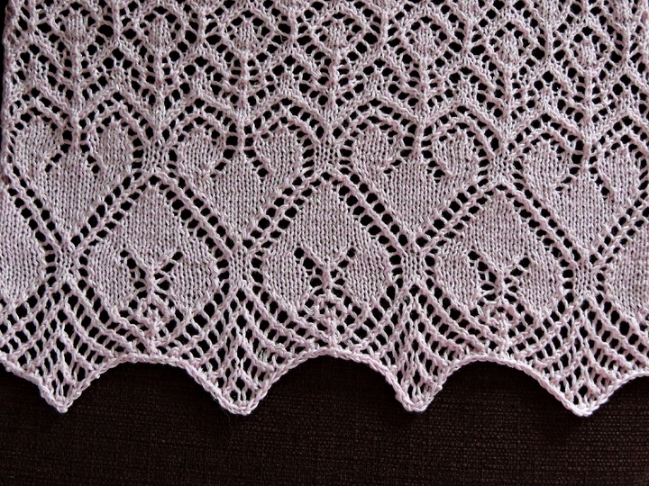 Knitting pattern shawl, scarf, wrap Ithilien