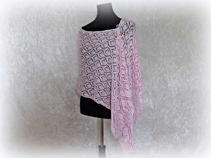Knitting pattern shawl, scarf, wrap Ithilien