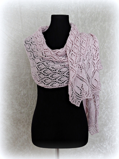 Knitting pattern shawl, scarf, wrap Ithilien