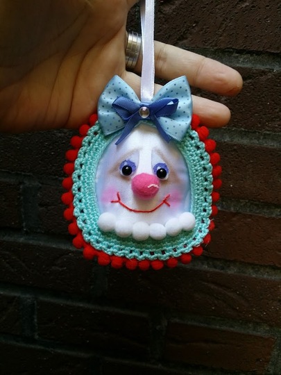 Amigurumi Weihnachtsschmuck "Herr und Frau Schneepi" 10 cm Gro&szlig;