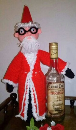 Flaschen - Weihnachtsmann