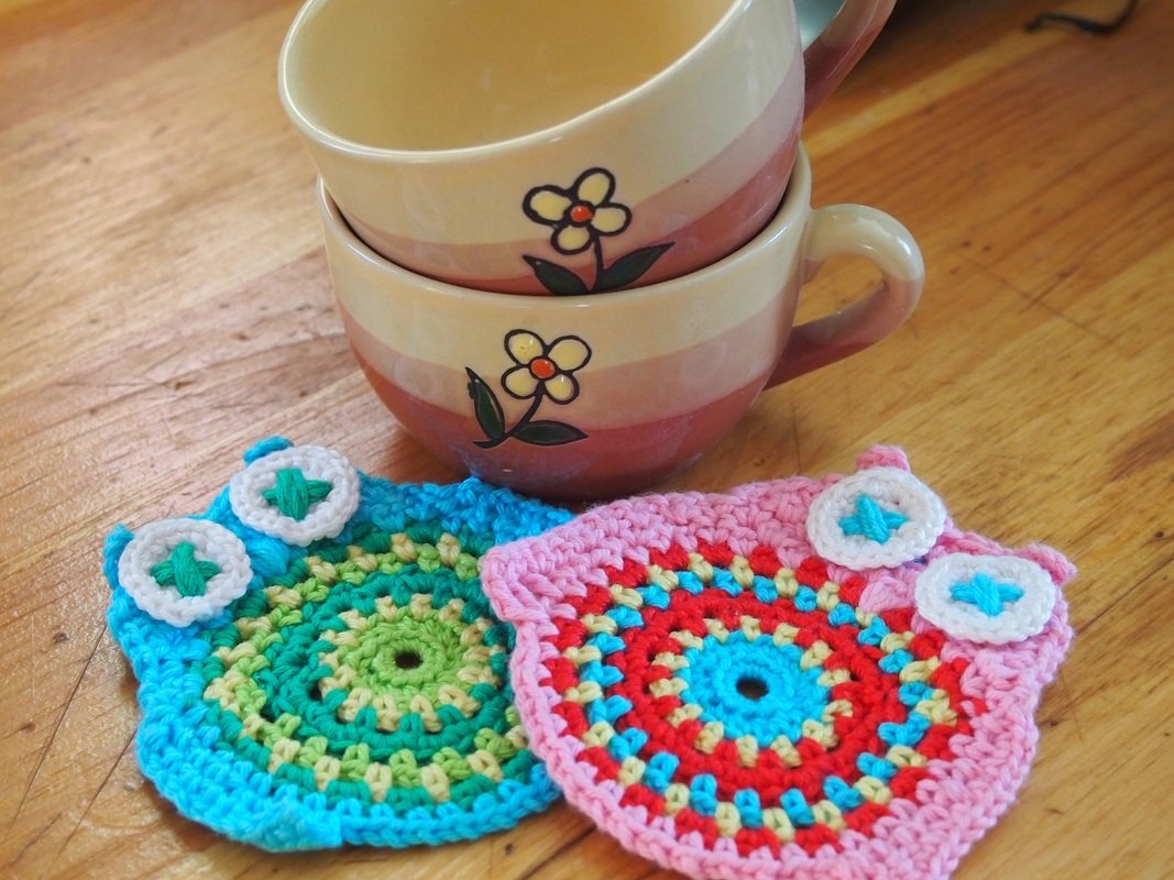 Owl Coaster crochet pattern - Image 3