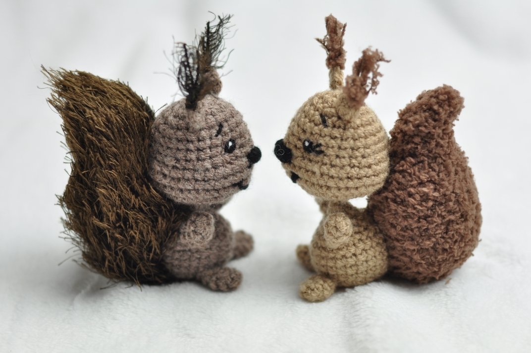 Häkelanleitung Eichhörnchen