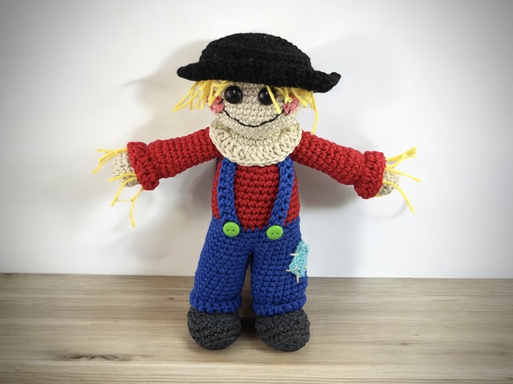 Vogelscheuche - Häkelanleitung