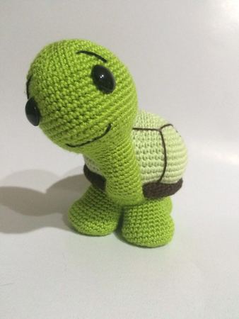 Crochet Pattern Cute Turtle Amigurumi PDF