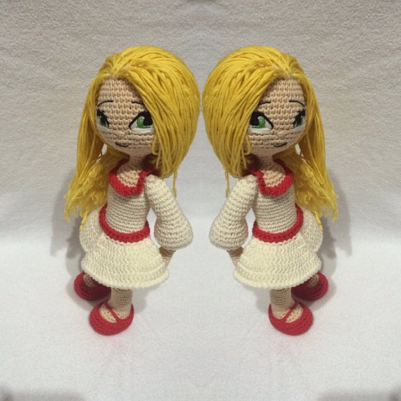Crochet Pattern Little Red Riding Hood Girl Amigurumi PDF