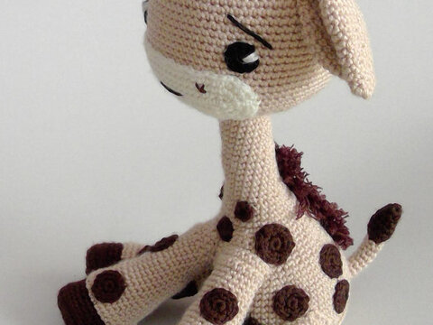 Crochet Pattern Giraffee Toy Amigurumi PDF