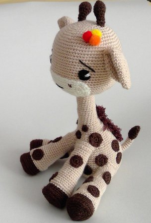Crochet Pattern Giraffee Toy Amigurumi PDF