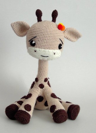 Crochet Pattern Giraffee Toy Amigurumi PDF