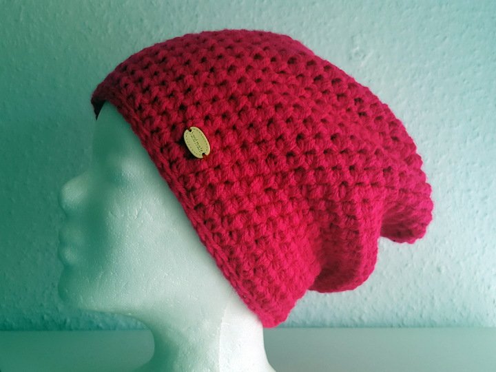 56 Häkelanleitung schnelle Beanie Kopfumfang 50 - 62