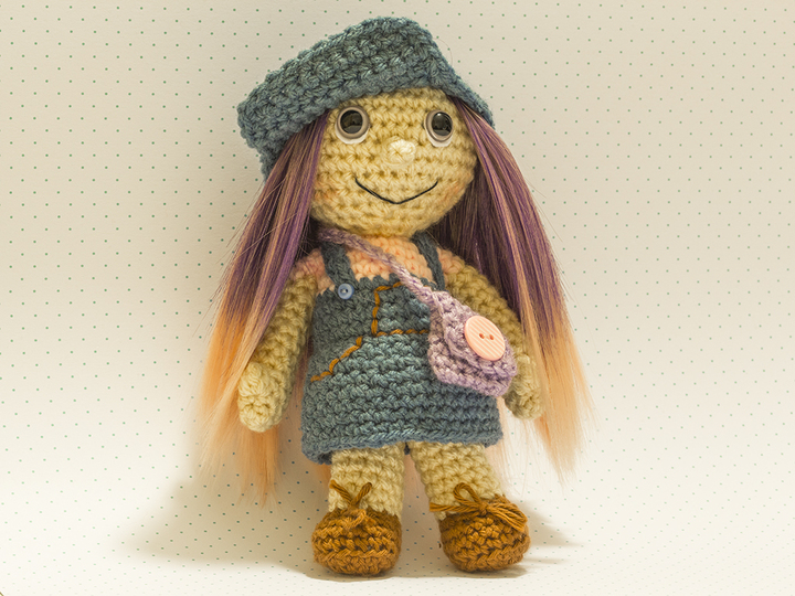 Jeansgirl Debby Puppen-Häkelanleitung