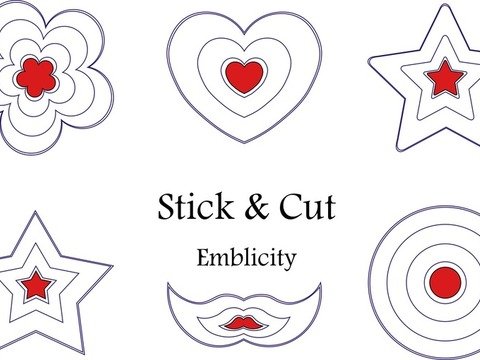 ab 10x10 Stick and Cut Applis