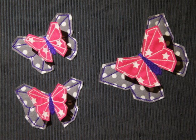 Origami Stickdateien plus 3D ab 10x10