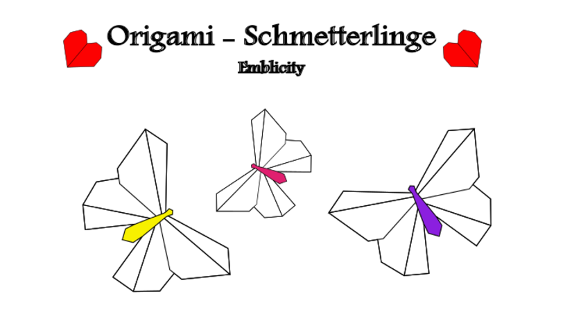 Origami Stickdateien plus 3D ab 10x10