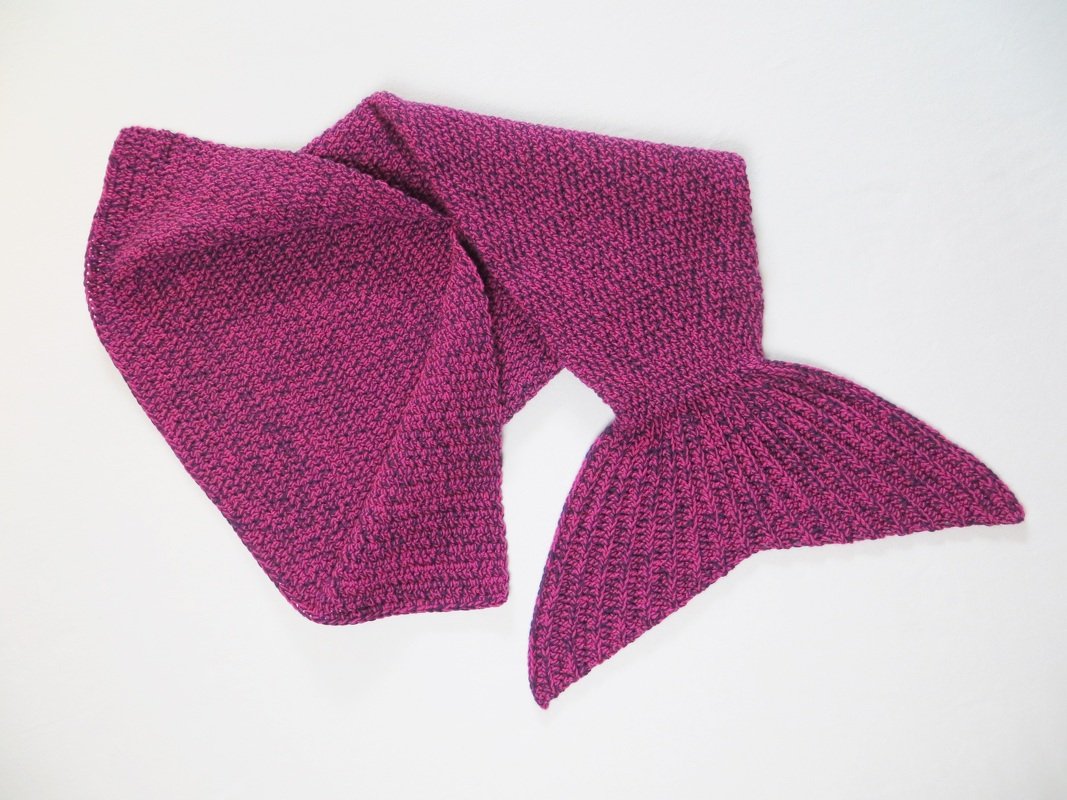 Decke 'Meerjungfrau', Häkelanleitung