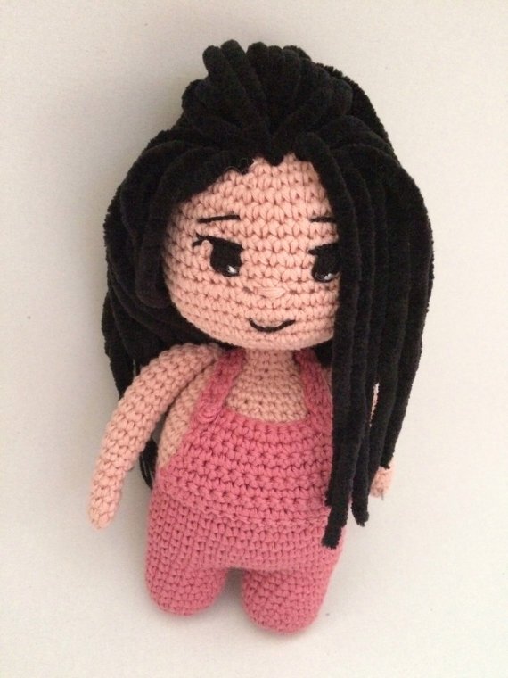 Crochet Pattern Cute Chubby Girl Amigurumi PDF - Image 2