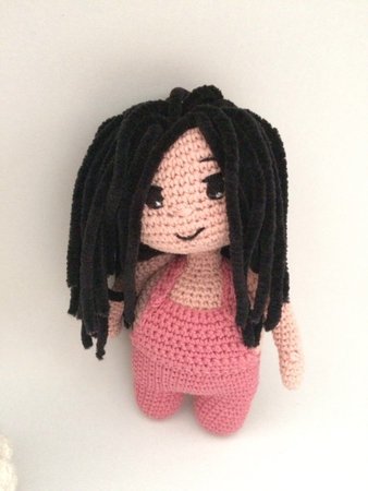Crochet Pattern Cute Chubby Girl Amigurumi PDF