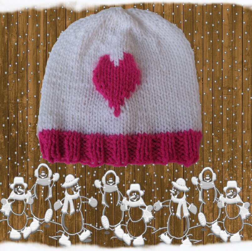 Strickanleitung Babymütze bis 6 Monate tragbar- ideal auch für Anfänger - Bild 2