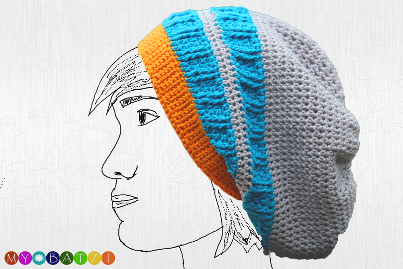 Häkelanleitung für Reggae - Beanie // alle Größen