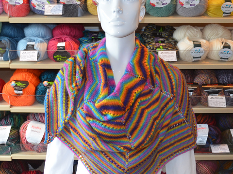 Dreieckstuch Farbenspiele