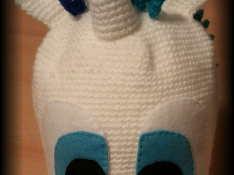 Mütze; Einhorn - Häkelanleitung