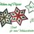 Stern 9  -  Paper Piecing  -  Schnitt für einen Weihnachtsstern
