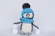 Haekelicious Pinguin mit Korbmustermütze und Eiswürfel