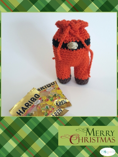 Nikolausstiefel Adventssäckchen, Adventskalender